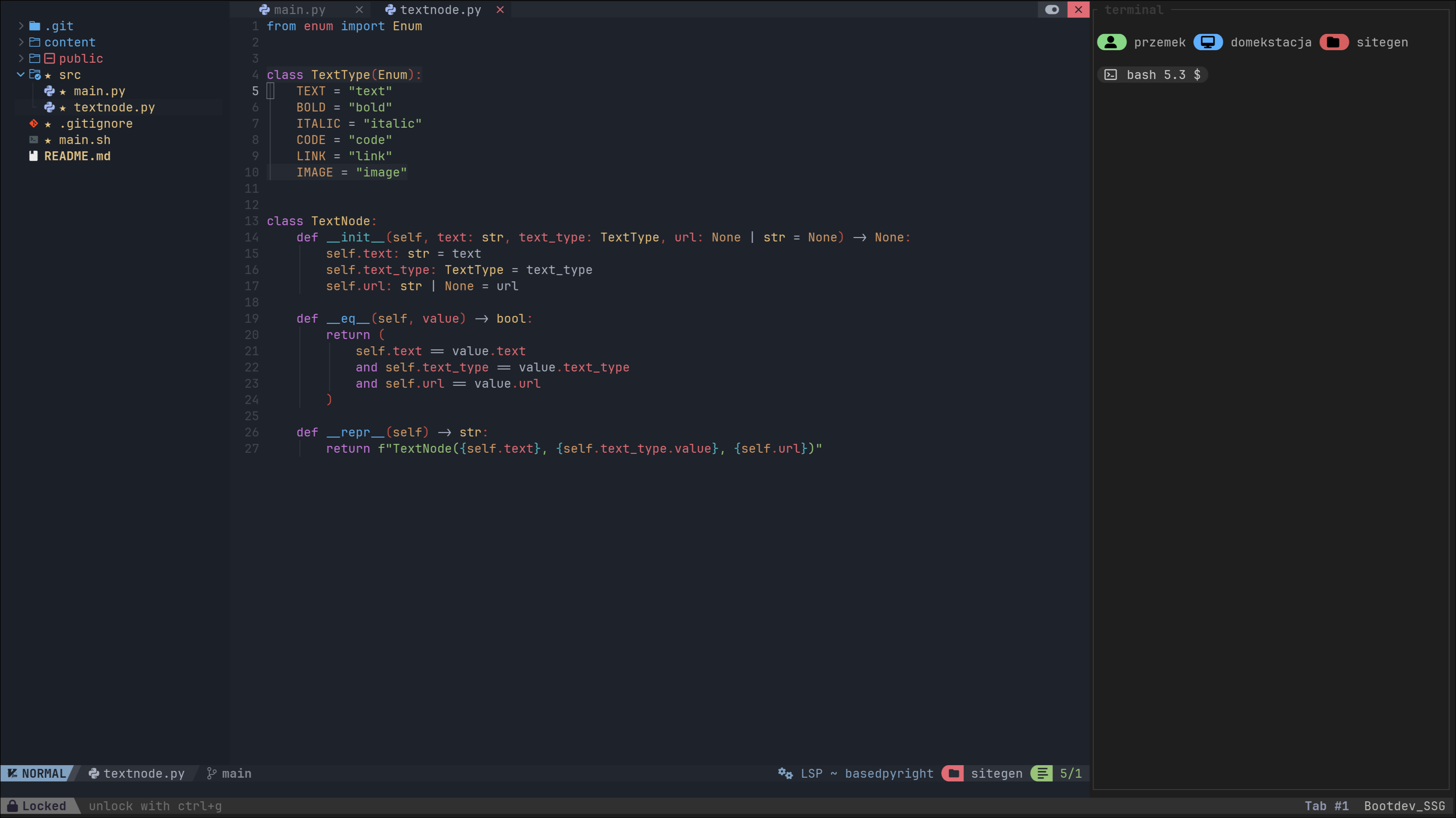 Zellij with Neovim after tuning